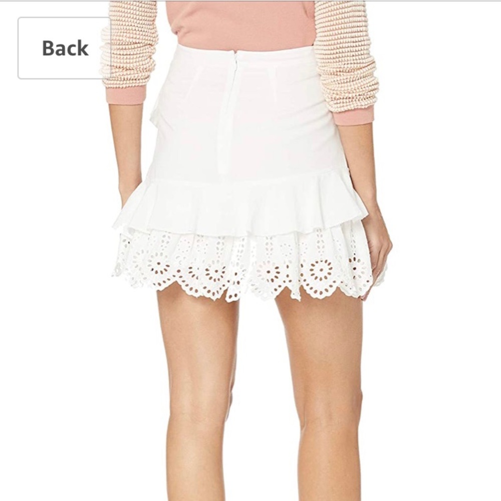 BCBGeneration Ruffled Mini Skirt - Picture 2 of 8